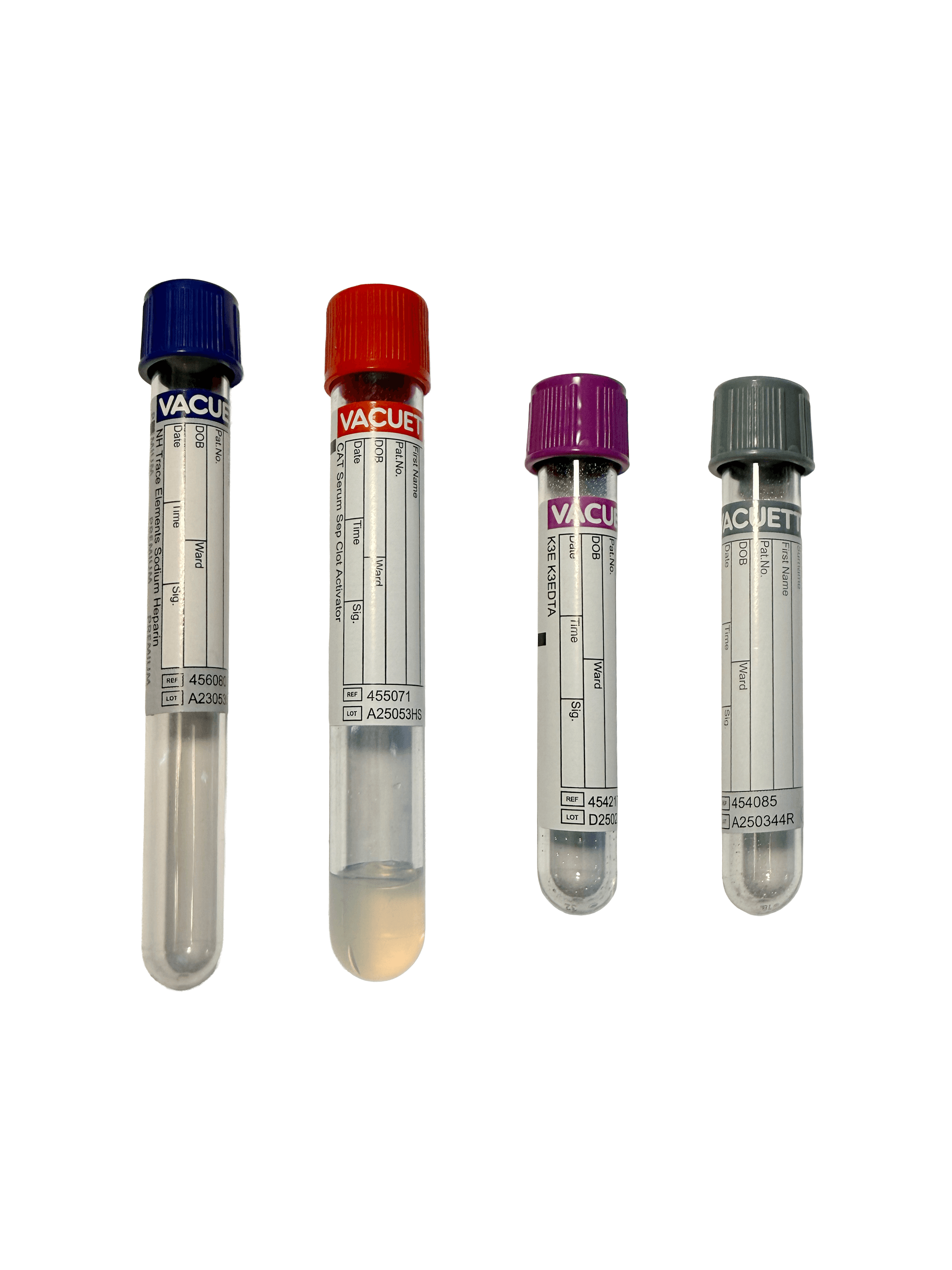 Person selecting a blood test package on computer